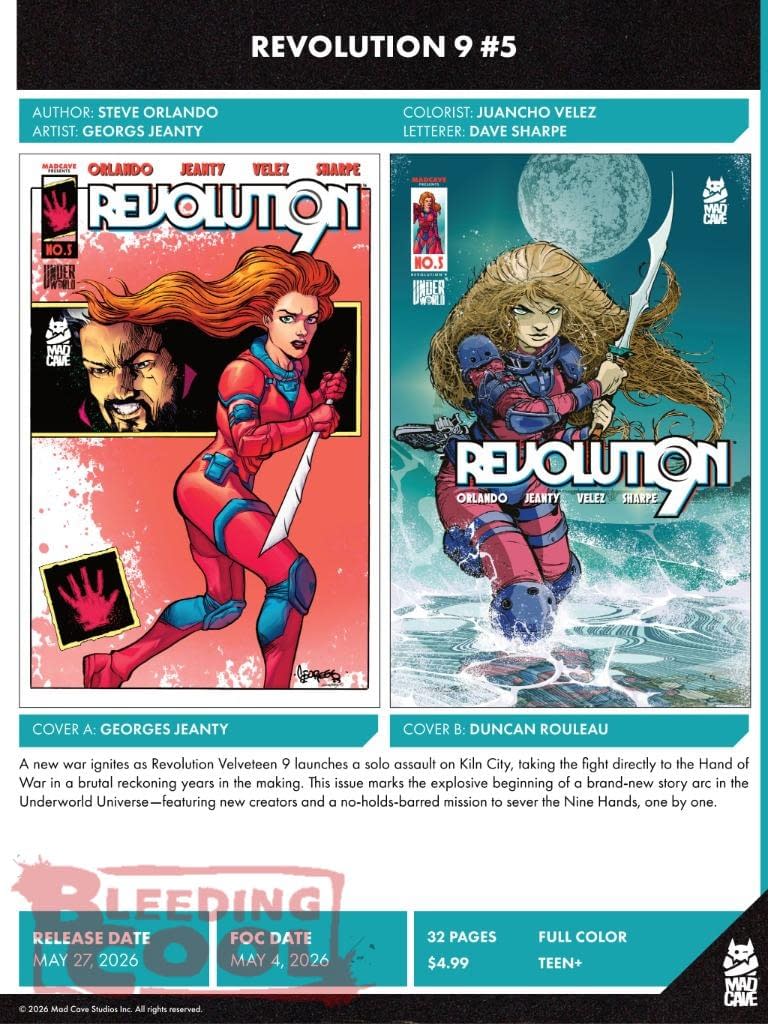 Mad Cave Studios May 2026 Full Solicits