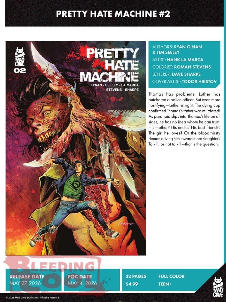 Mad Cave Studios May 2026 Full Solicits