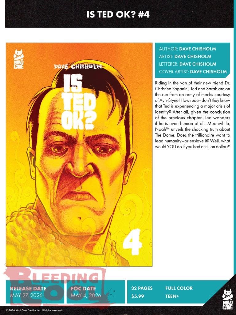 Mad Cave Studios May 2026 Full Solicits