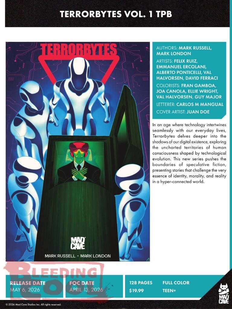 Mad Cave Studios May 2026 Full Solicits