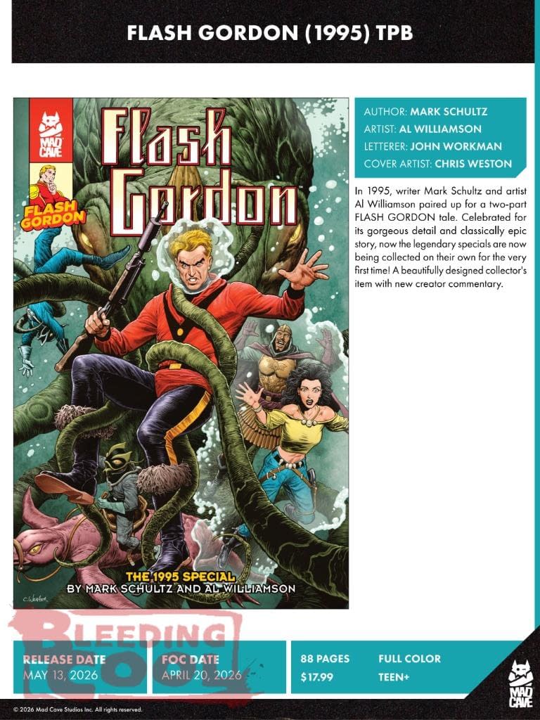 Mad Cave Studios May 2026 Full Solicits