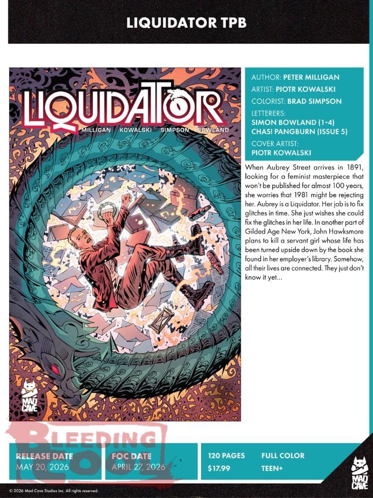 Mad Cave Studios May 2026 Full Solicits