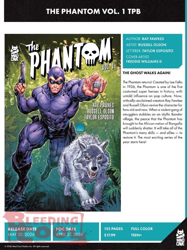 Mad Cave Studios May 2026 Full Solicits