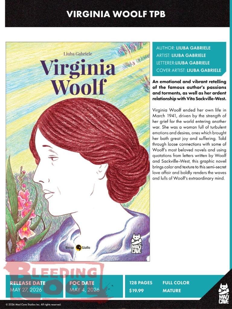 Mad Cave Studios May 2026 Full Solicits