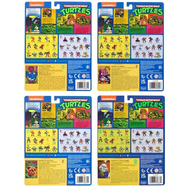 New Teenage Mutant Ninja Turtles Classic Mutants 4-Pack Unveiled