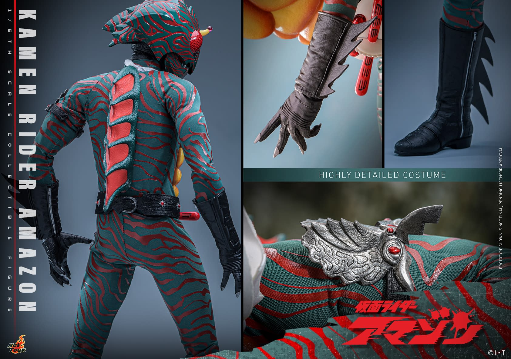 Hot Toys Reveals New 1/6 Scale Kamen Rider Amazon Figure