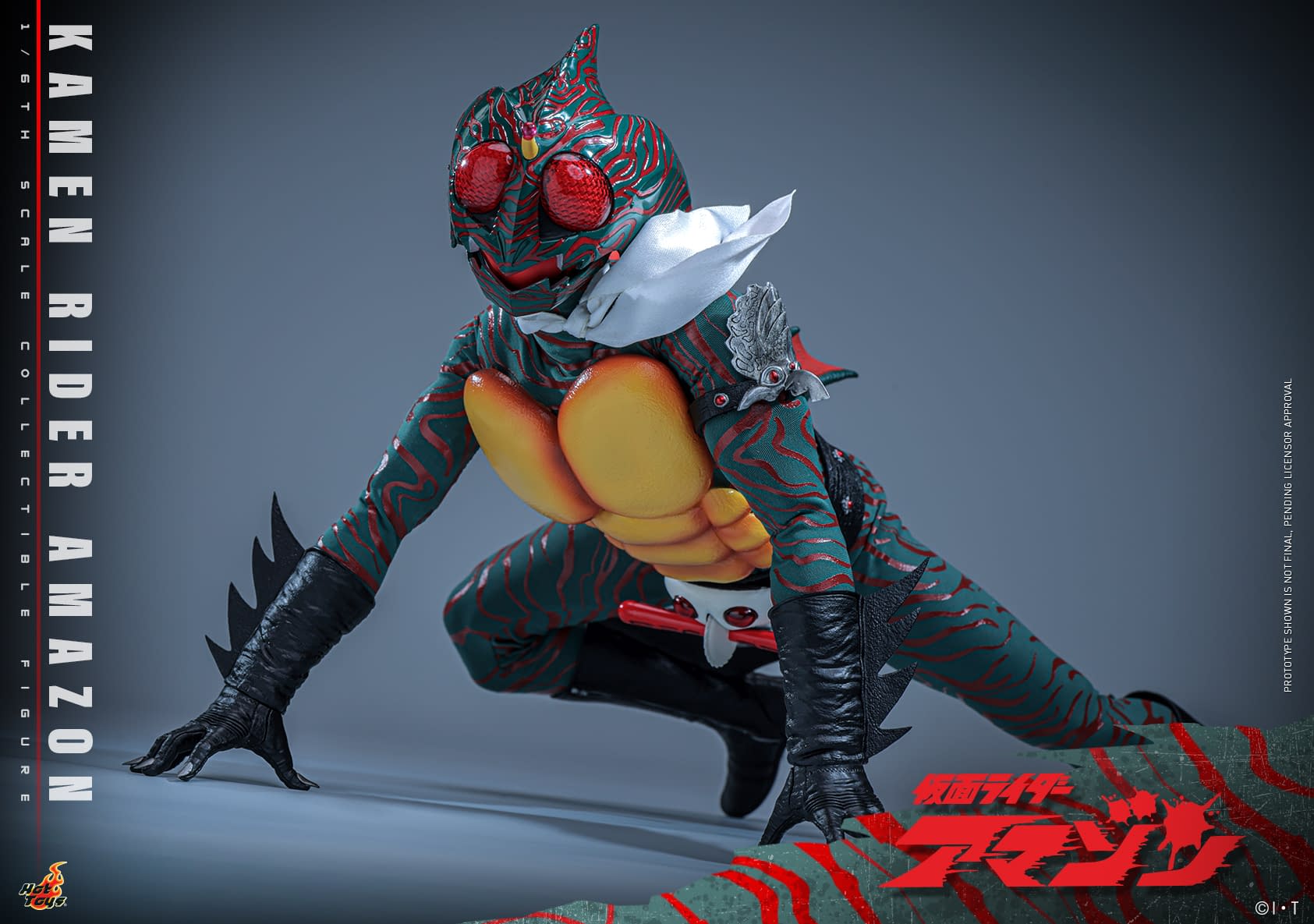 Hot Toys Reveals New 1/6 Scale Kamen Rider Amazon Figure