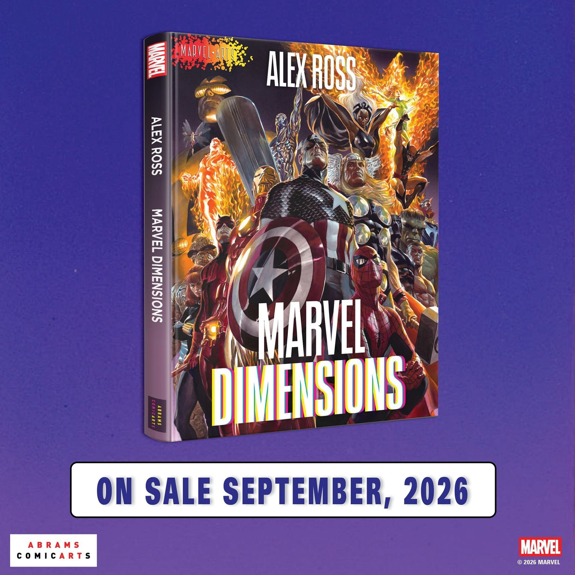 Alex Ross Creates His New Take On Marvels With Marvel Dimensions