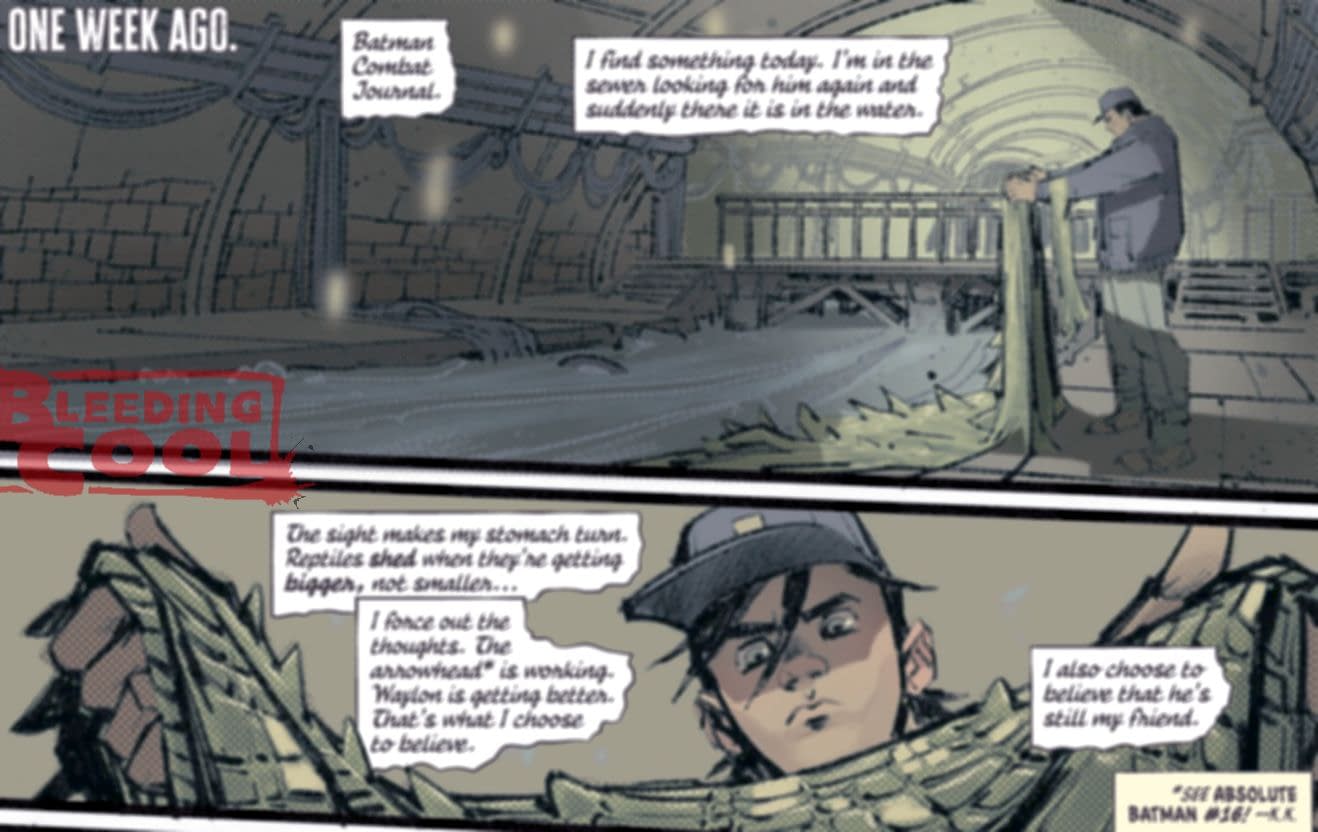 Absolute Batman #17 by Scott Snyder and Eric Canete