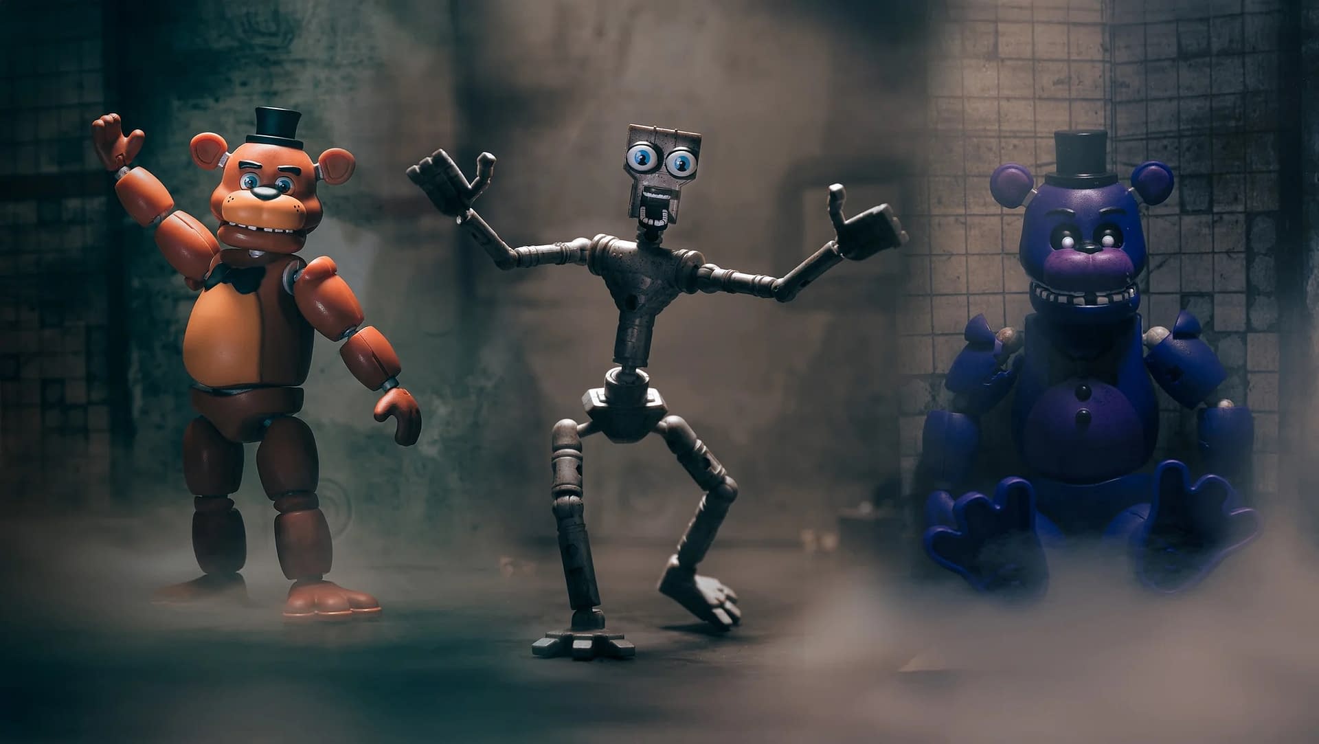 Jazwares Vault Exclusive Five Nights at Freddy's Endo-01 Set Arrives