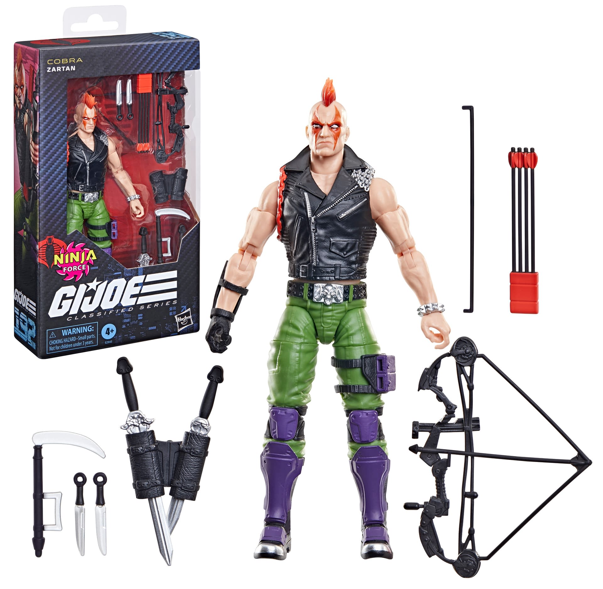 G.I. Joe Classified Series Exclusive Ninja Force Zartan Revealed
