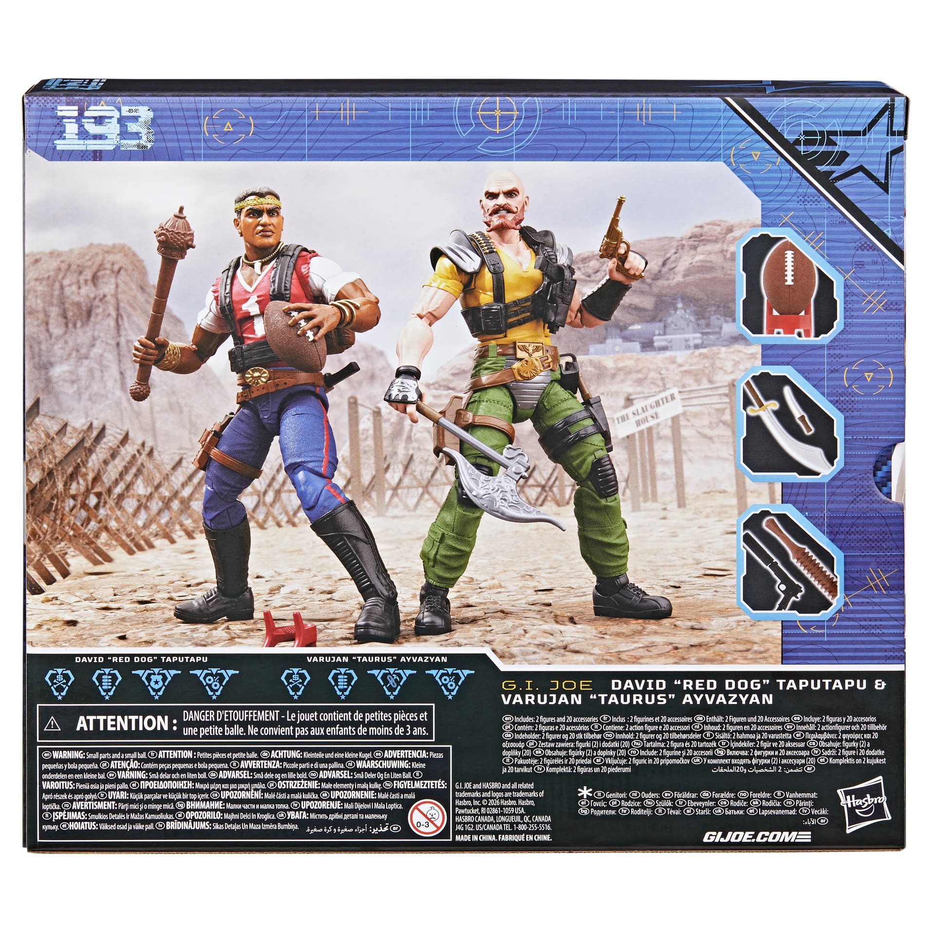New G.I. Joe Classified Series Red Dog & Taurus 2-Pack Coming Soon