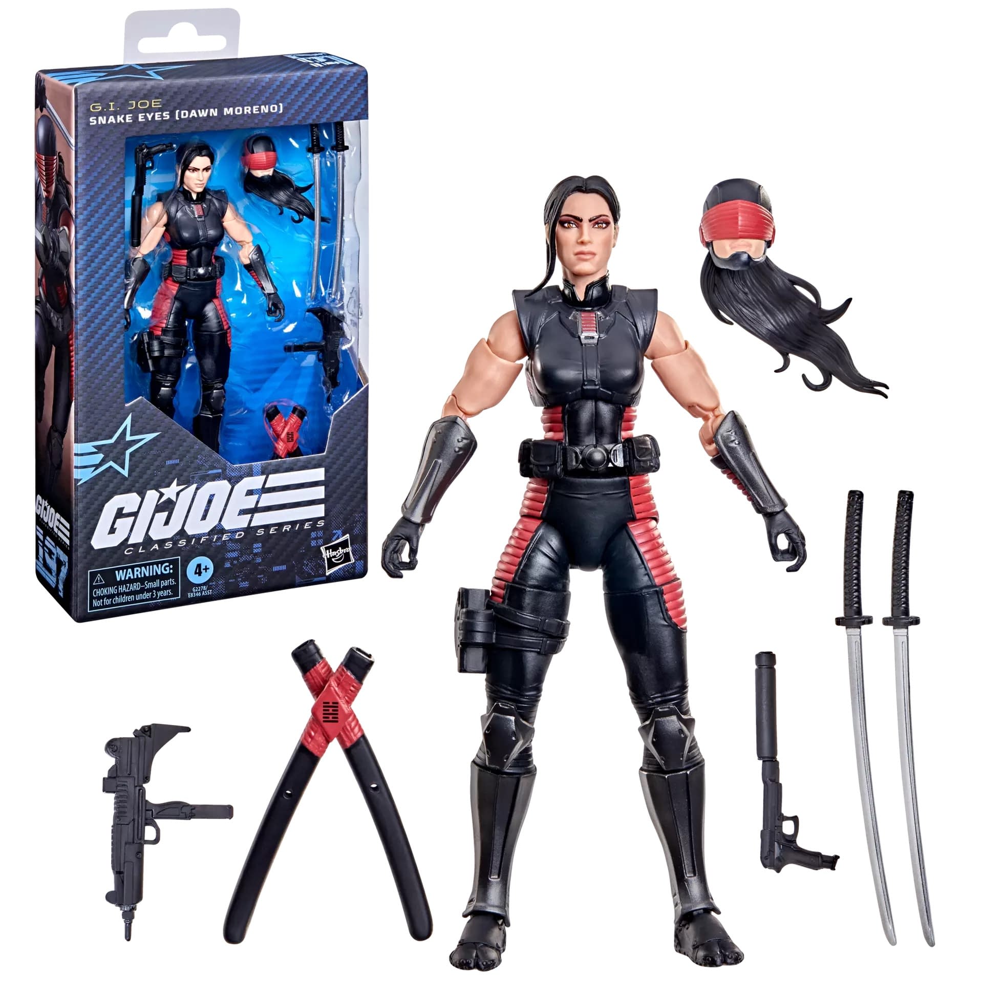 Hasbro Debuts G.I. Joe Classified Series Snake Eyes (Dawn Moreno)
