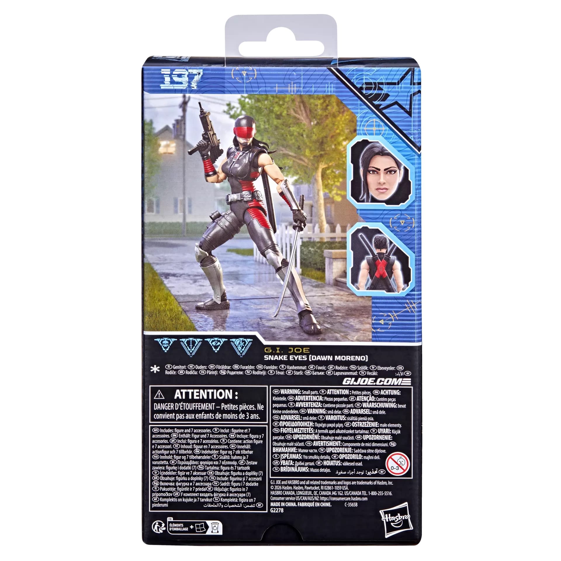 Hasbro Debuts G.I. Joe Classified Series Snake Eyes (Dawn Moreno)