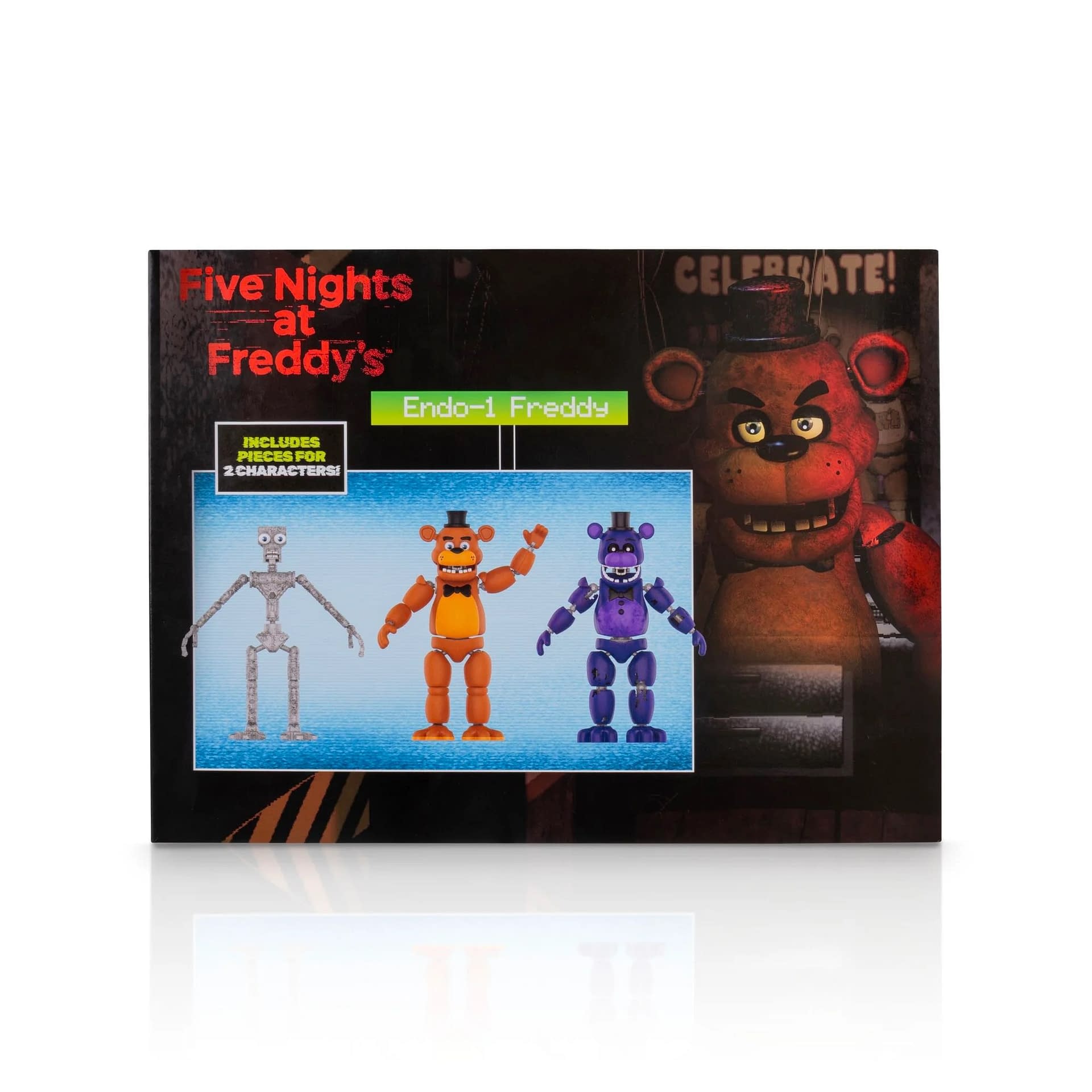 Jazwares Vault Exclusive Five Nights at Freddy's Endo-01 Set Arrives