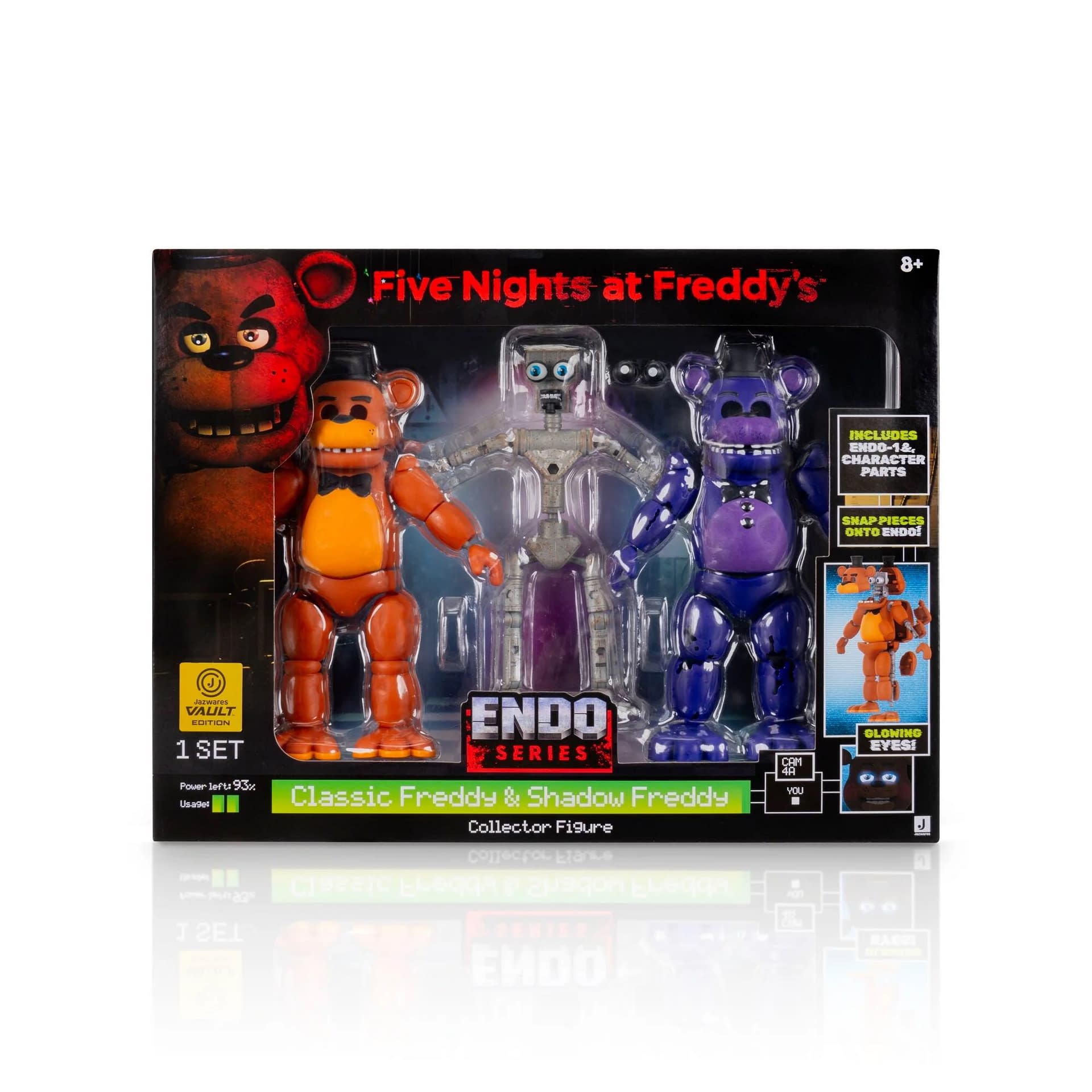 Jazwares Vault Exclusive Five Nights at Freddy's Endo-01 Set Arrives