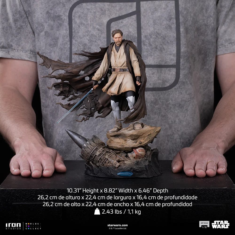 Iron Studios Unveils New Star Wars Obi-Wan (Signatures) Statue