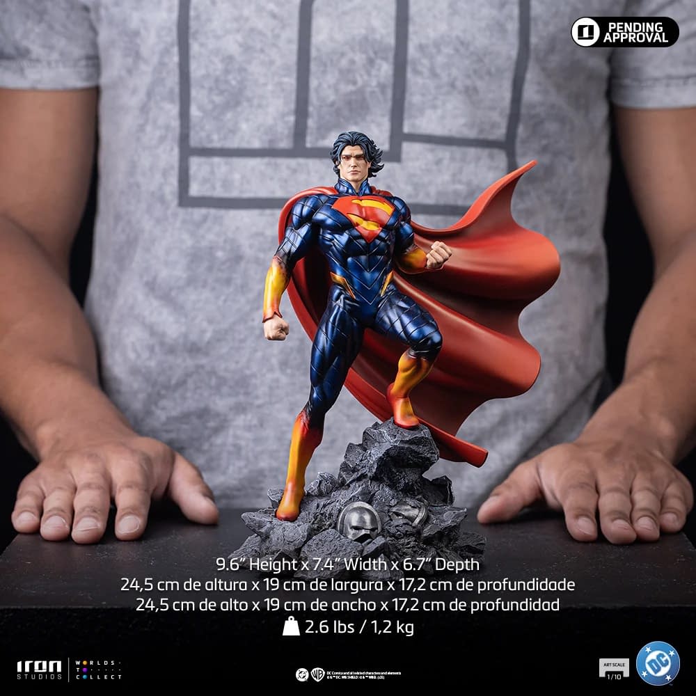 Superman Goes Absolute with New DC Comics 1/10 Art Scale Statue