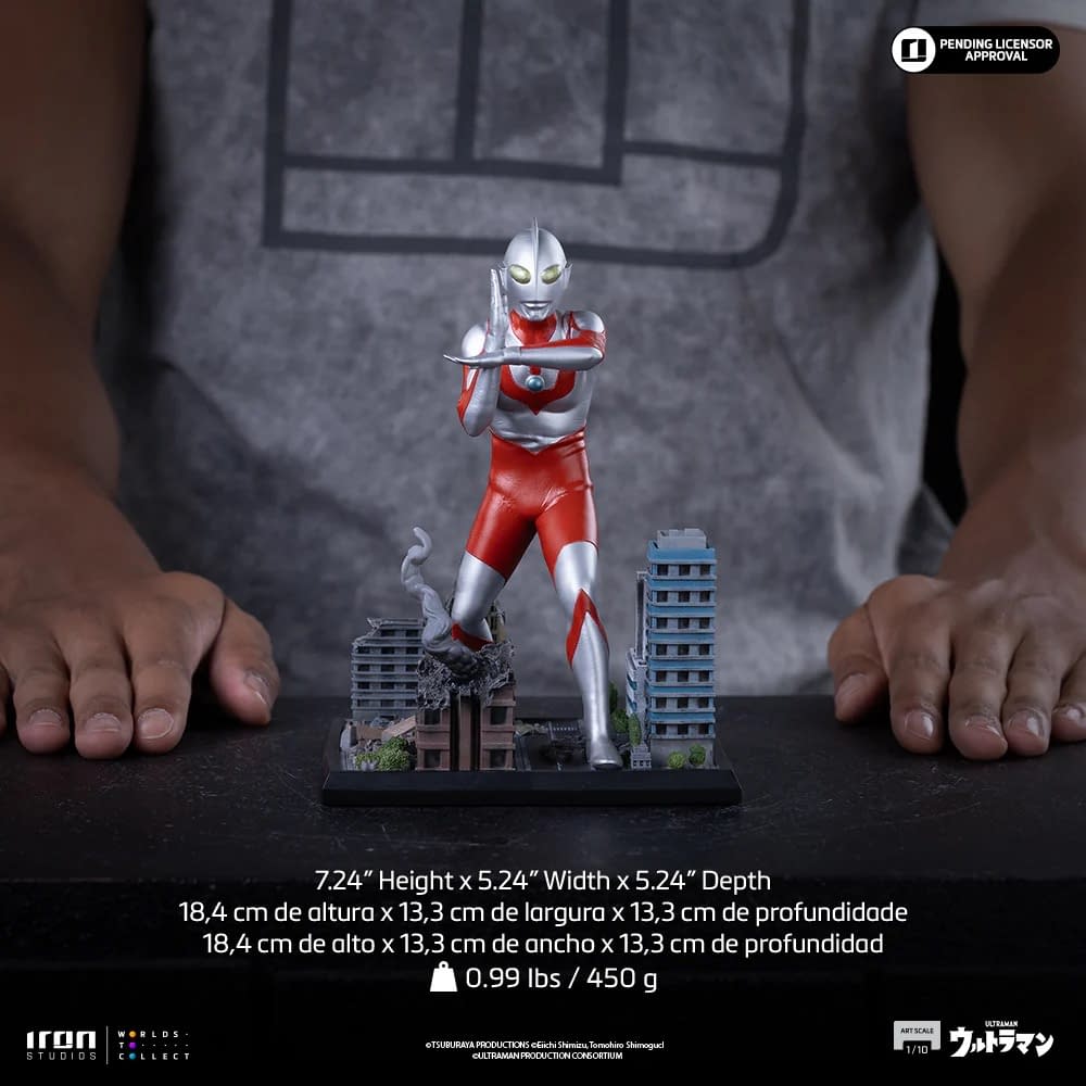 Save the Day with Iron Studios New 1/10 Art Scale Ultraman Statue
