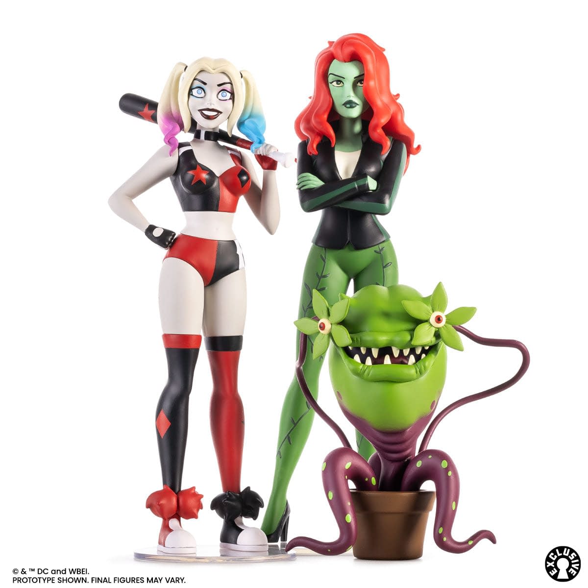 Mondo Debuts Limited Edition Harley Quinn & Poison Ivy Figure Set