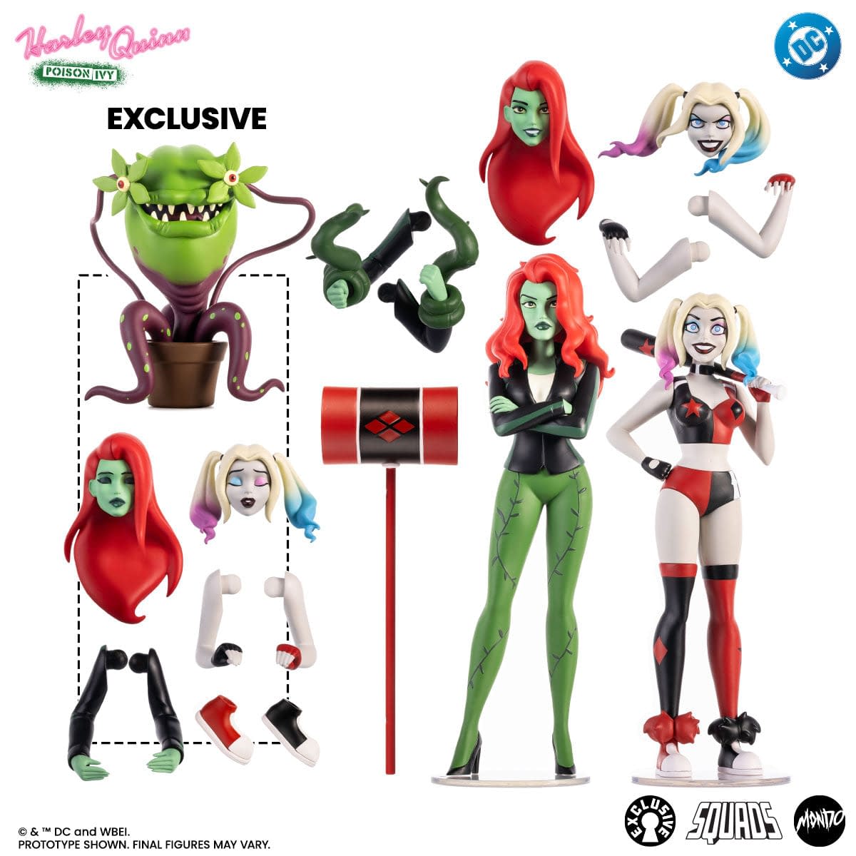 Mondo Debuts Limited Edition Harley Quinn & Poison Ivy Figure Set
