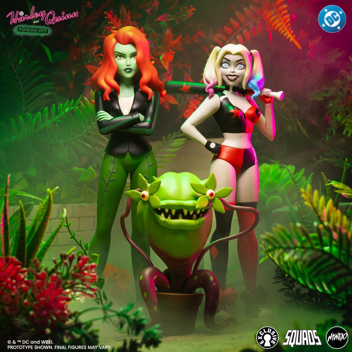 Mondo Debuts Limited Edition Harley Quinn & Poison Ivy Figure Set