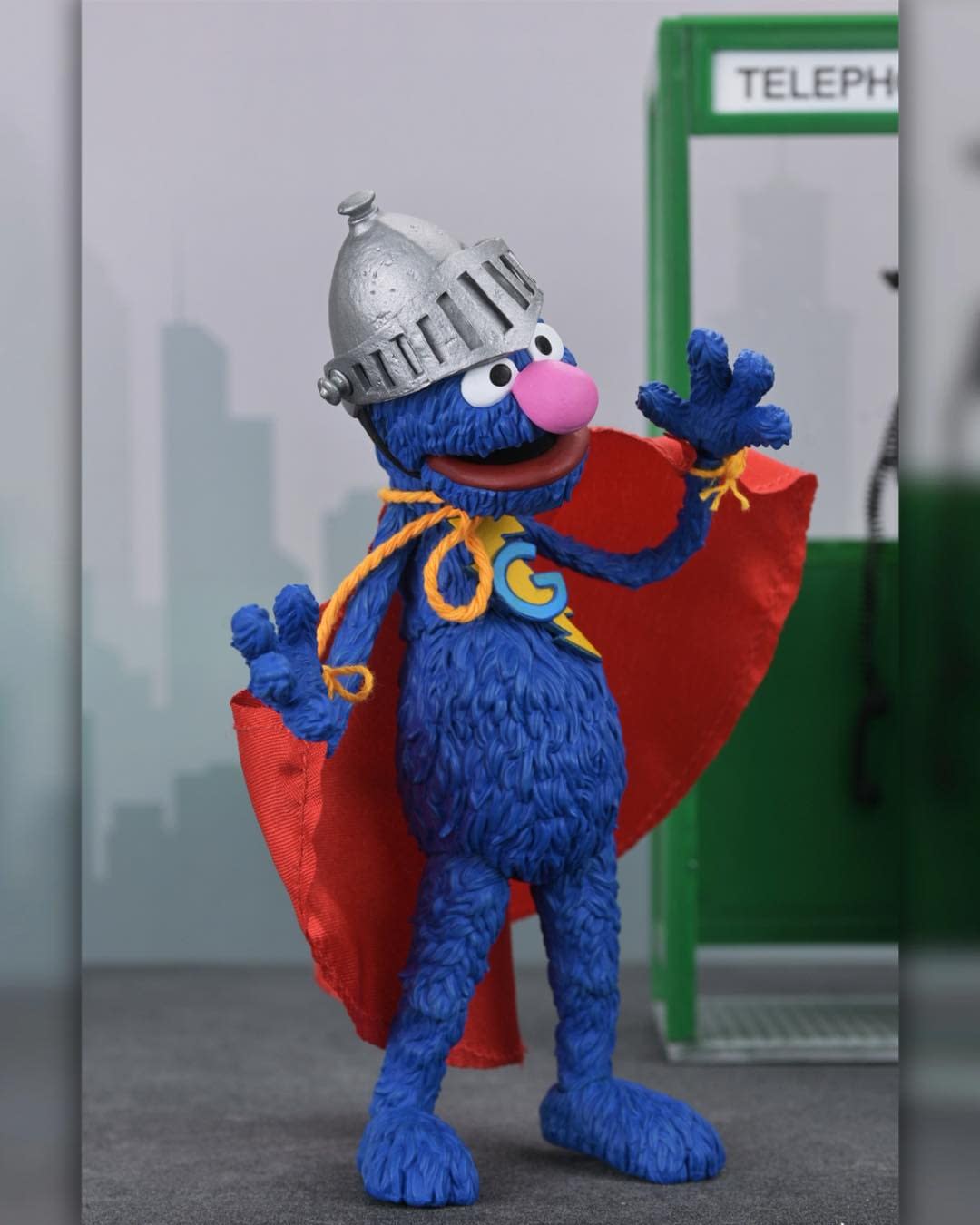 Save the Day with NECA's Ultimate Super Grover Sesame Street Figure