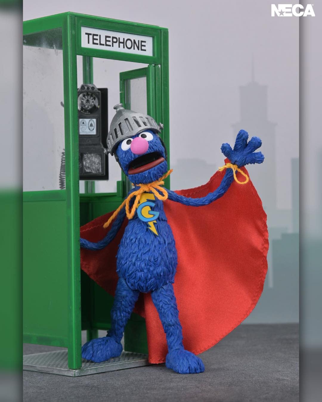 Save the Day with NECA's Ultimate Super Grover Sesame Street Figure