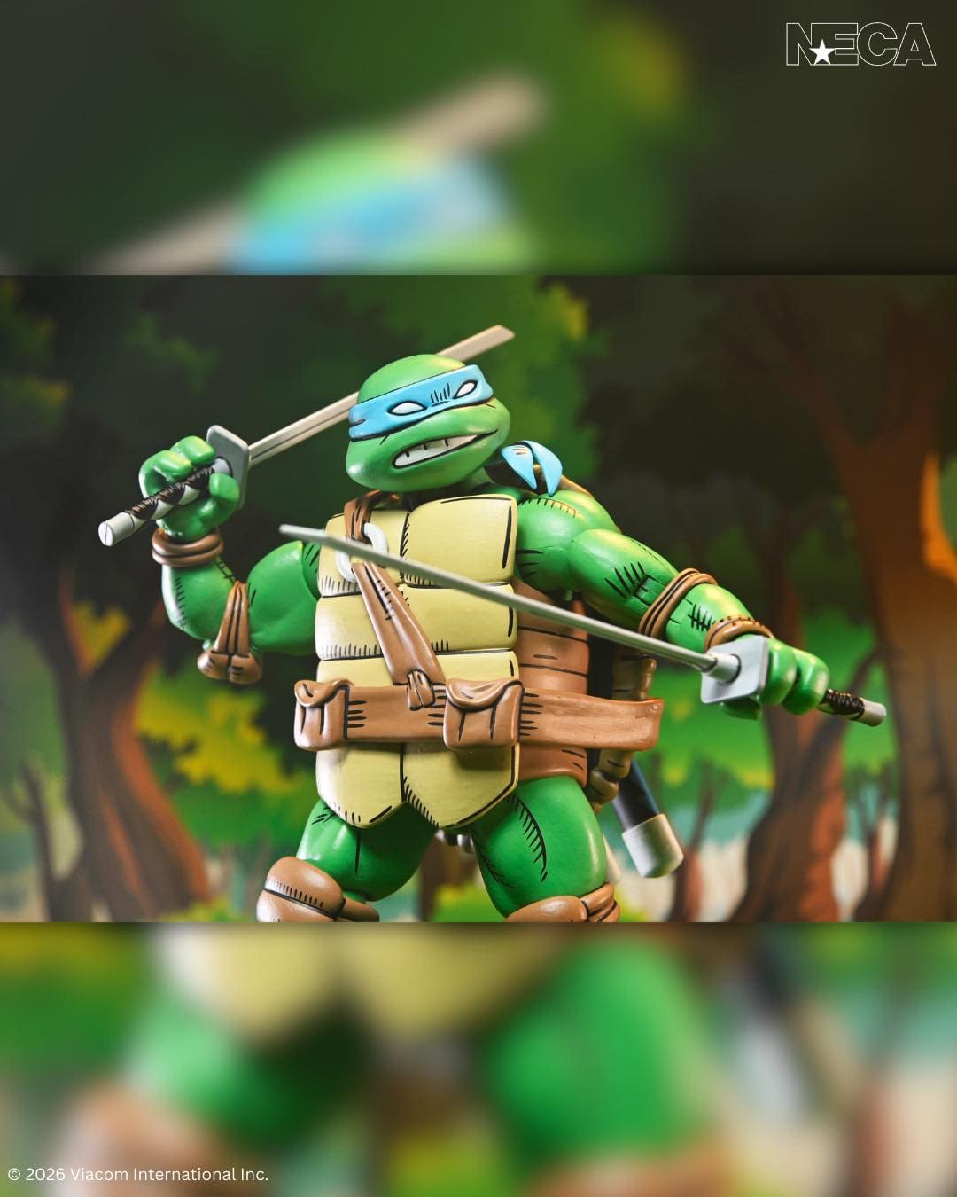 NECA Announces New TMNT x Usagi Yojimbo Leonardo Figure