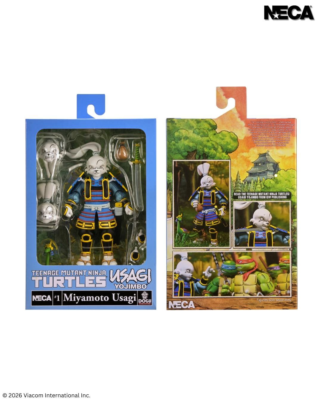 NECA Finally Debuts Their Ultimate Usagi Yojimbo x TMNT Figure