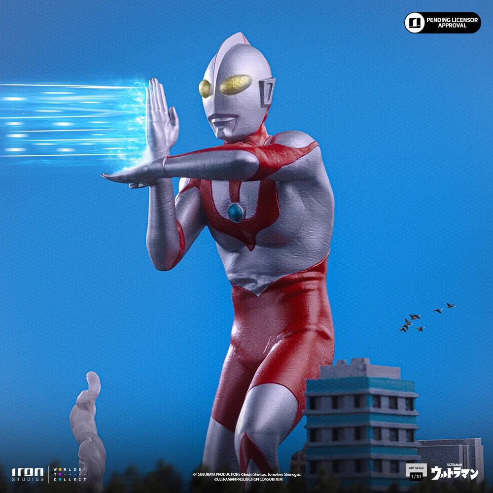 Save the Day with Iron Studios New 1/10 Art Scale Ultraman Statue