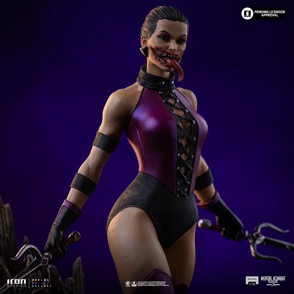 Beauty Gets Deadly with Iron Studios Mortal Kombat Mileena Statue