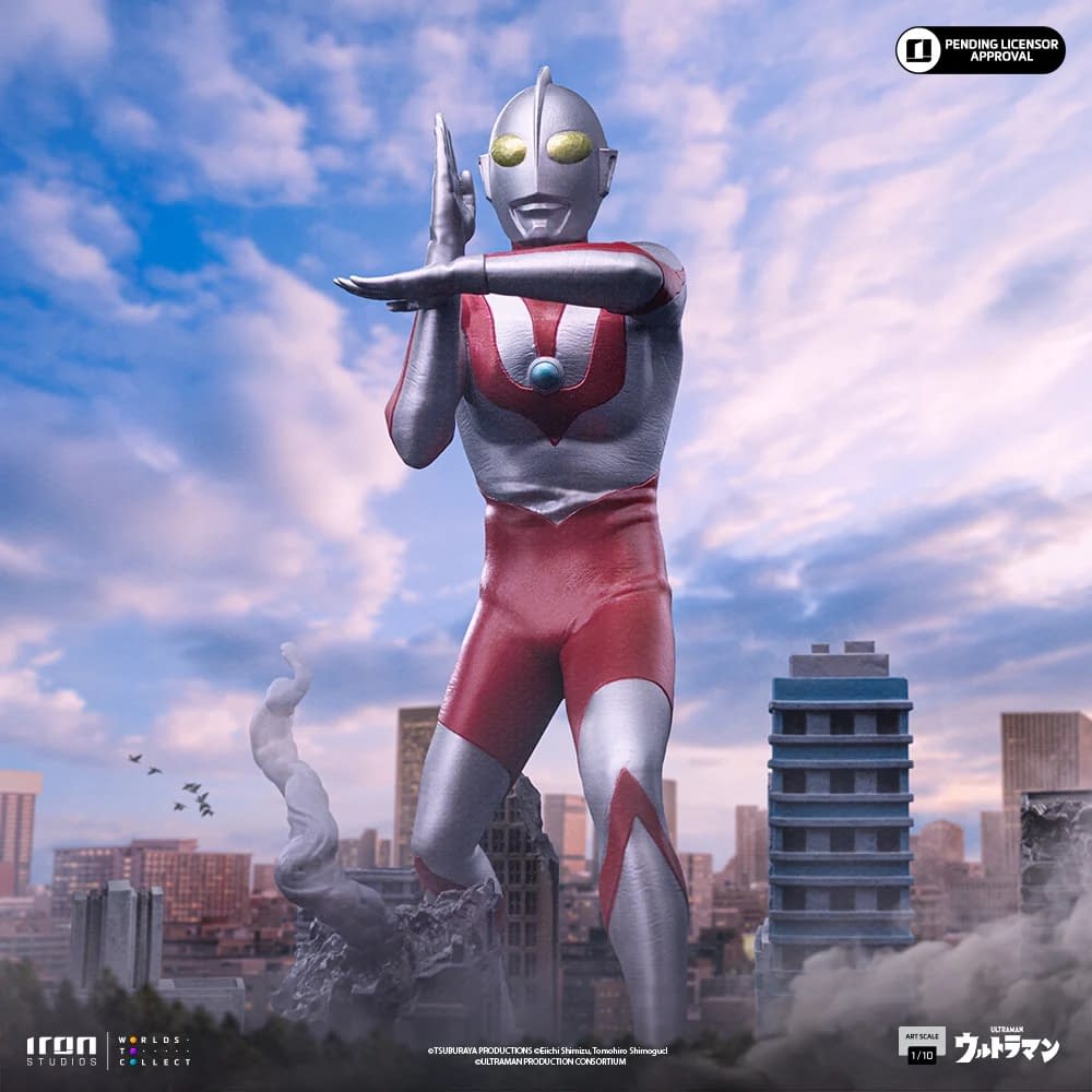 Save the Day with Iron Studios New 1/10 Art Scale Ultraman Statue