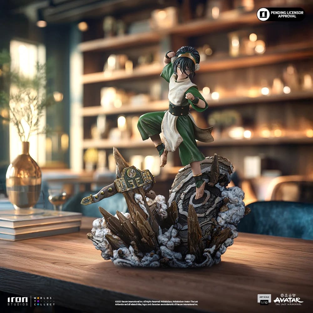 Iron Studios Reveals New Avatar: The Last Airbender 1/10 Toph Statue