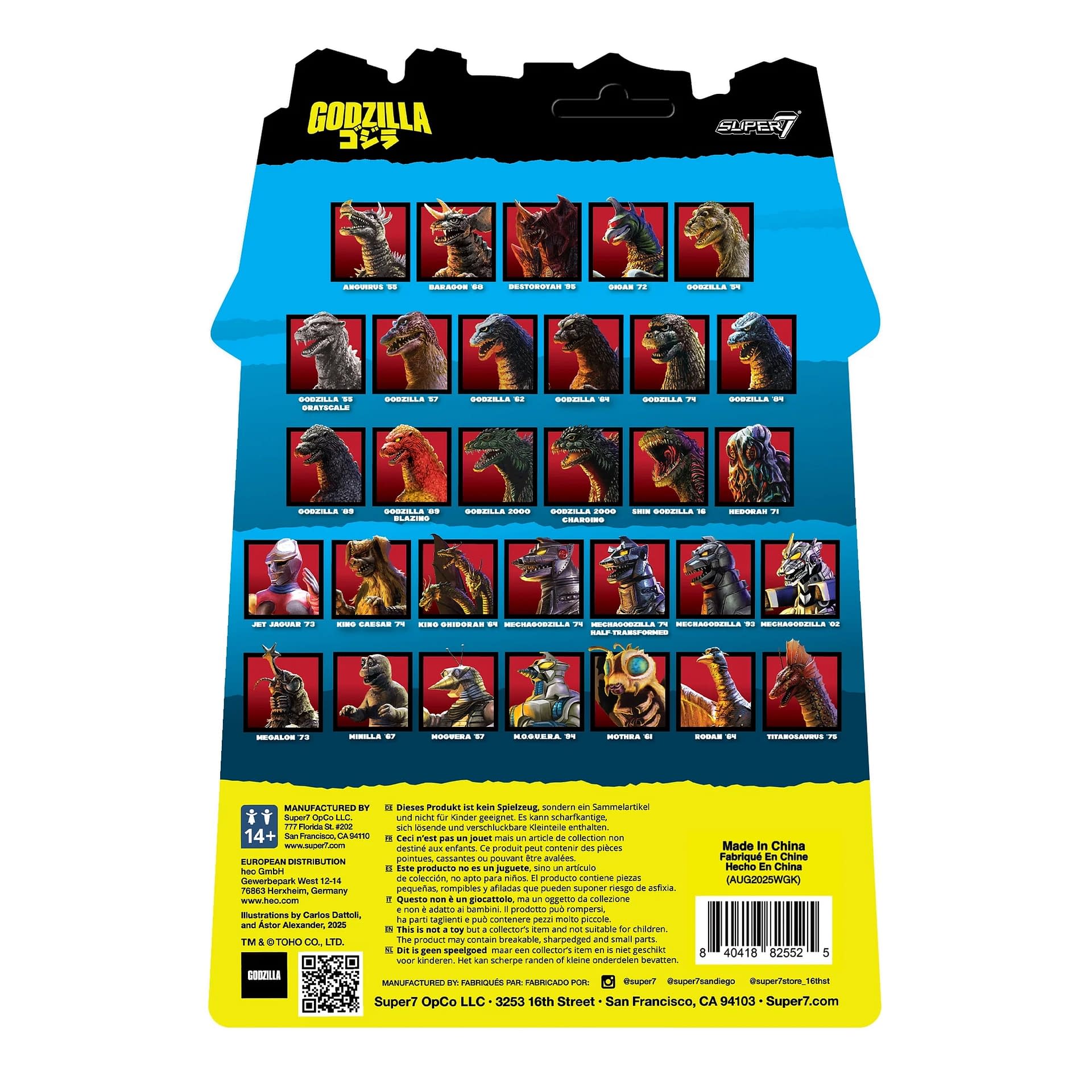 Super7 Unveils New Toho ReAction Godzilla 2000: Millennium Figure