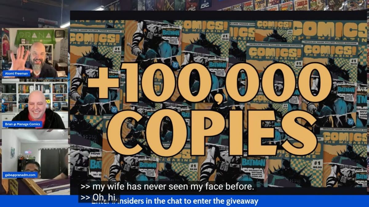 Comics!: The Magazine Gets A 100,000 Print Run For First Issue
