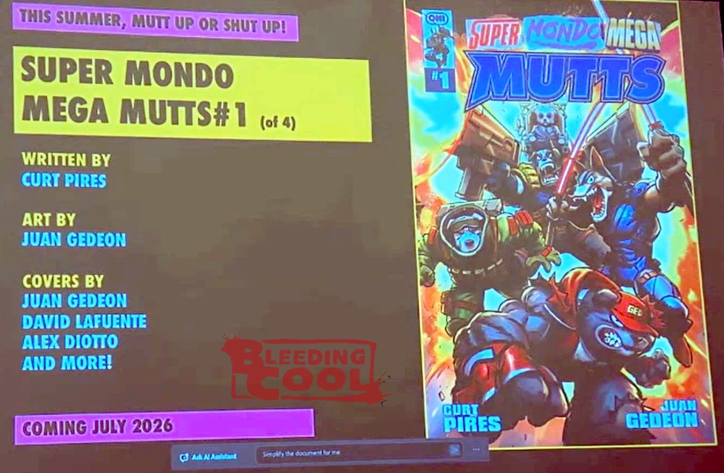 Super Mondo Mega Mutts From Oni Press