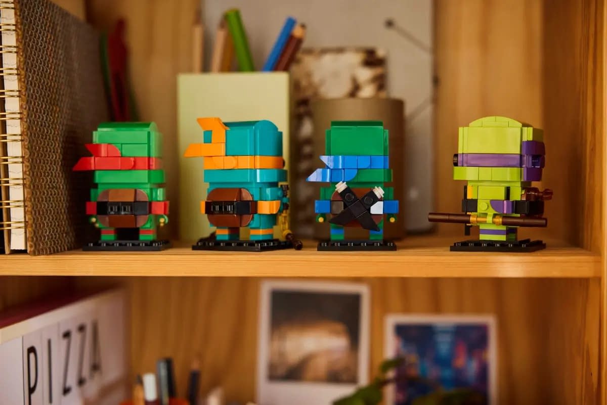 New LEGO Teenage Mutant Ninja Turtles BrickHeadz Set Announced