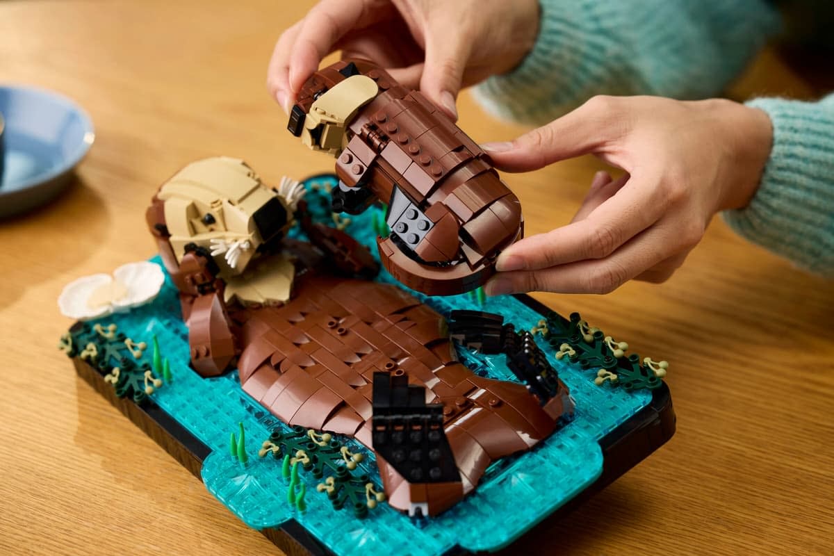 New LEGO Ideas Set Comes to Life with Some Floating Sea Otters