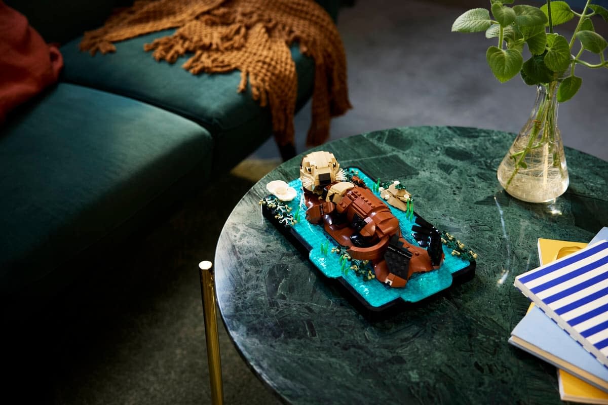 New LEGO Ideas Set Comes to Life with Some Floating Sea Otters