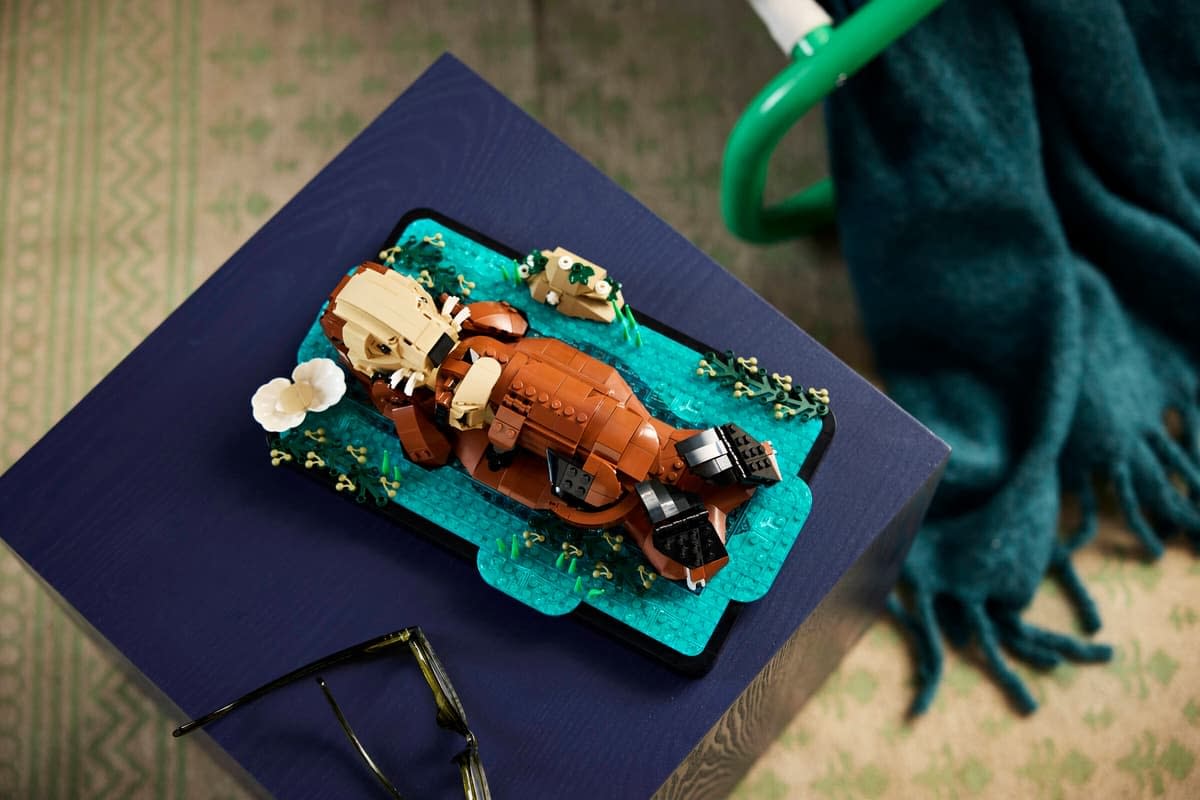 New LEGO Ideas Set Comes to Life with Some Floating Sea Otters