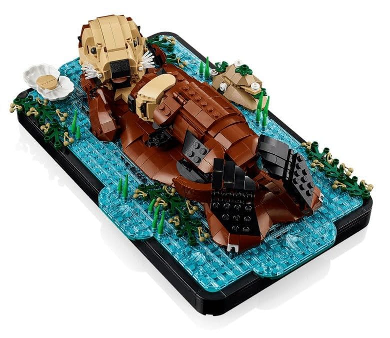 New LEGO Ideas Set Comes to Life with Some Floating Sea Otters