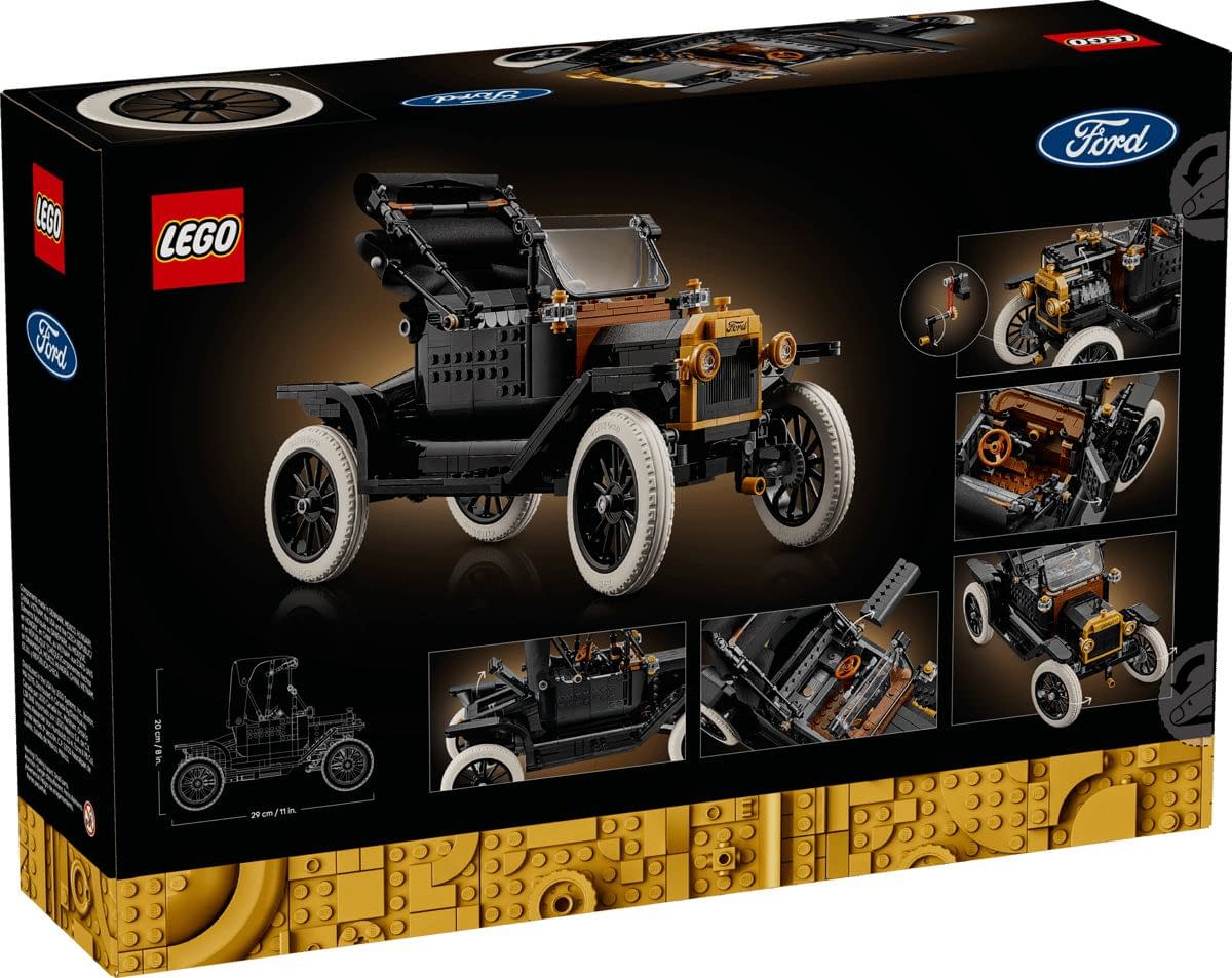 Return to the Early 1900s with the New LEGO Icons Ford Model T Set