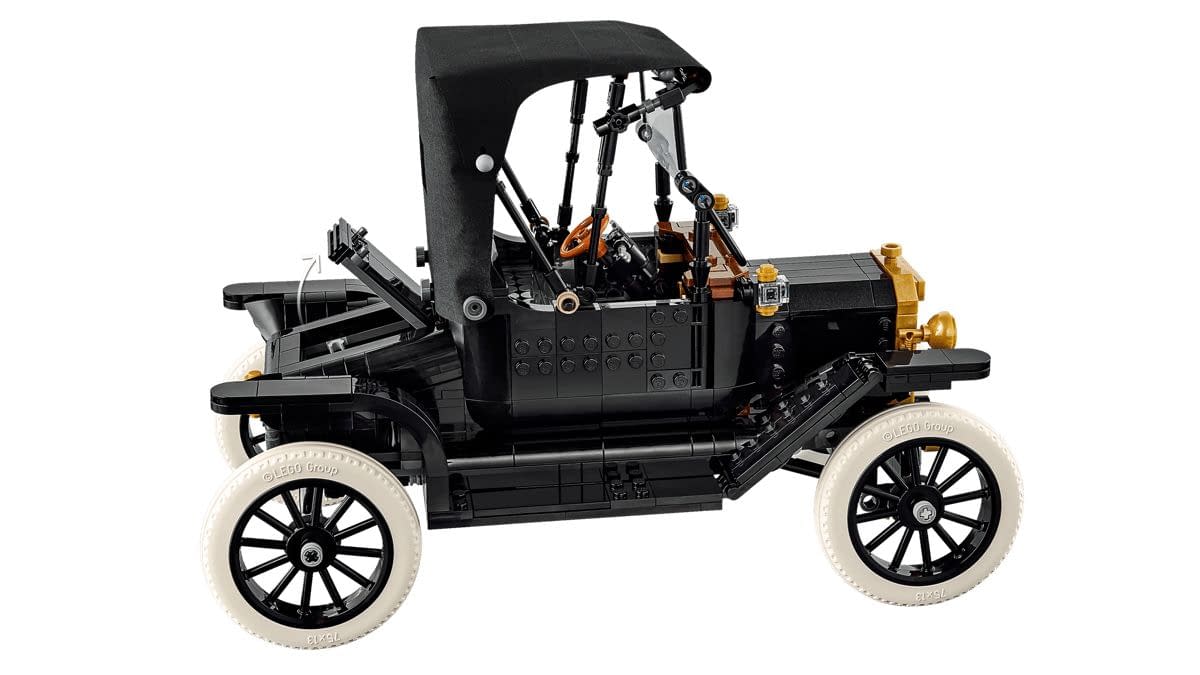 Return to the Early 1900s with the New LEGO Icons Ford Model T Set