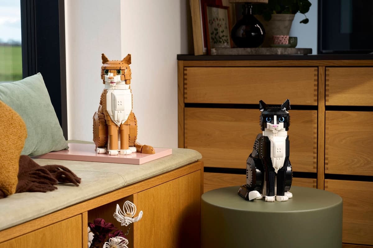 Build Up Your Cat Collection with the New LEGO Ideas Orange Cat
