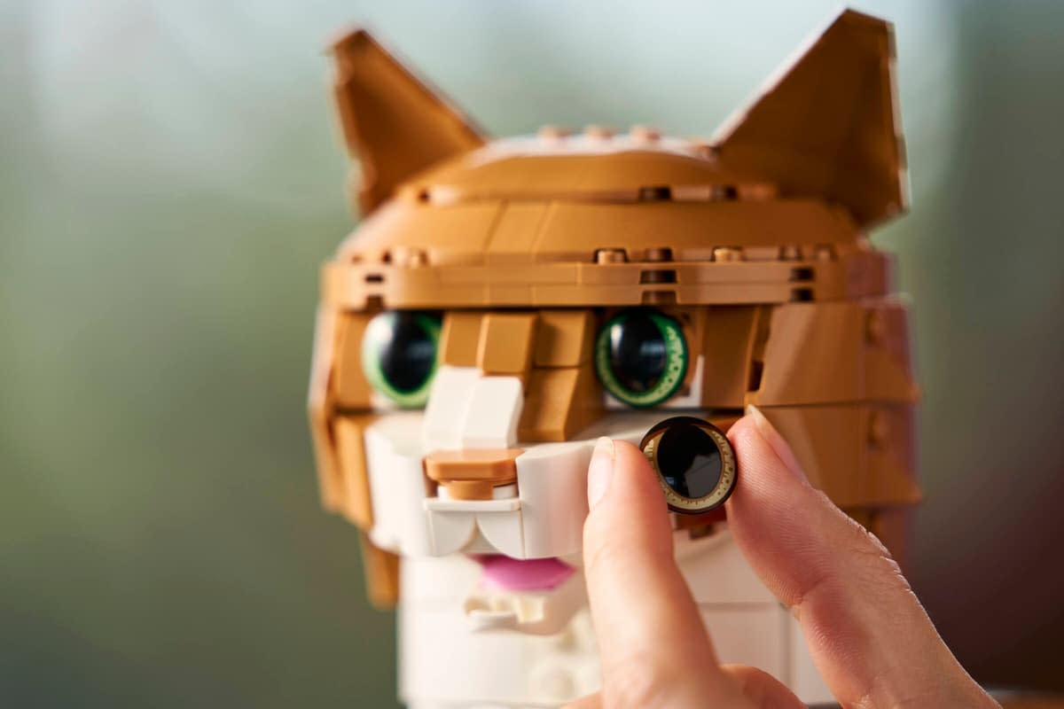 Build Up Your Cat Collection with the New LEGO Ideas Orange Cat