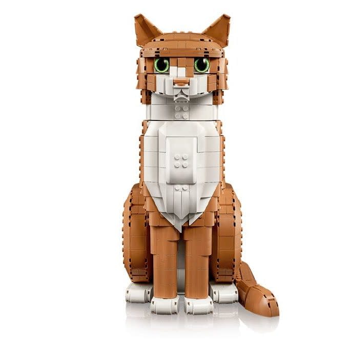 Build Up Your Cat Collection with the New LEGO Ideas Orange Cat