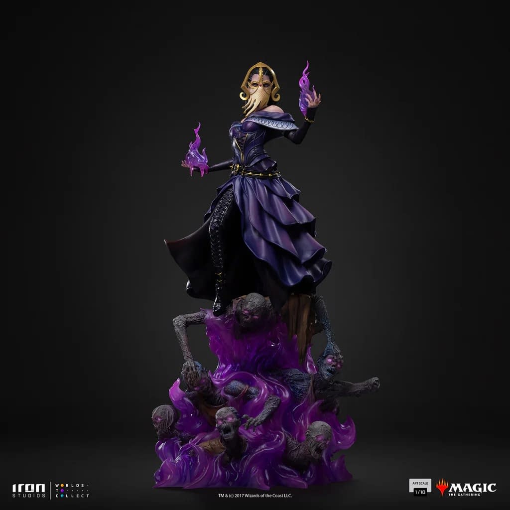 Iron Studios Unveils New Magic: The Gathering Liliana Vess Statue