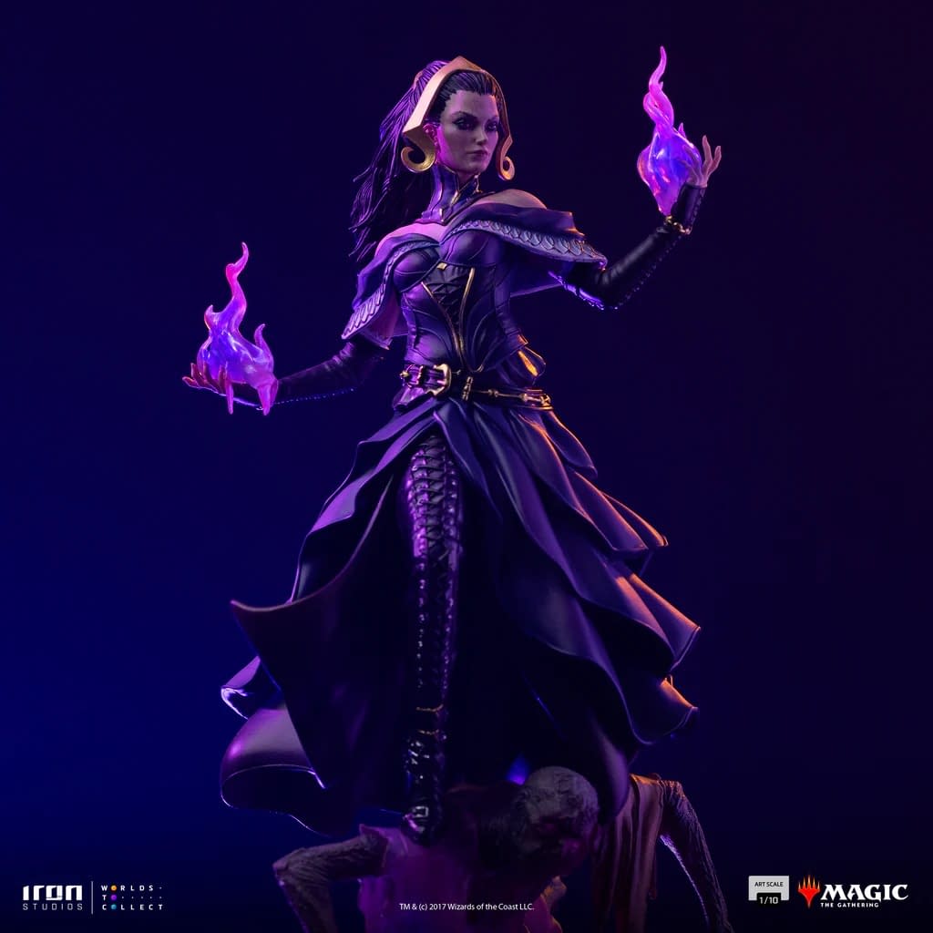 Iron Studios Unveils New Magic: The Gathering Liliana Vess Statue