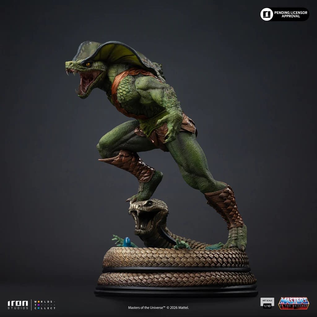 Masters of the Universe Kobra Khan Rises with New Iron Studios Statue